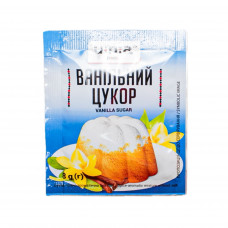 Ванильный сахар 8гр (50шт) 300шт / ящ ЮНА