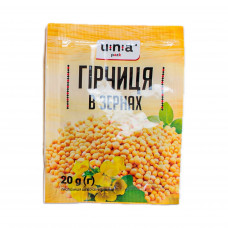 ЮНА Гірчиця горошок 20гр (30шт) 120шт/ящ