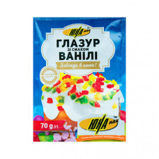 Глазурь со вкусом ванили 70г (40шт / ящ)