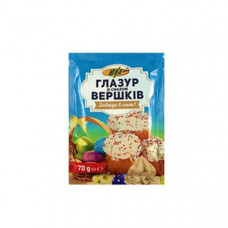 Глазурь со вкусом сливок 70г (40шт / ящ)