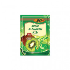 Желе фруктовое Киви 80г (40шт) ЮНА