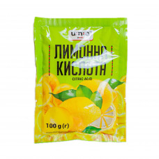 Лимонная кислота 100г 130шт/ящЮНА