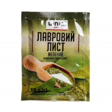 ЮНА Лист лавровий мелений 10гр (30шт)