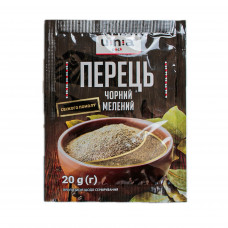 ЮНА Перець чорний мелений 20гр (30шт) 120шт/ящ