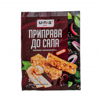 Приправа к салу пикантная 25гр (10шт) 70шт / ящ ЮНА