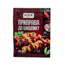 Приправа ДО ШАШЛИКУ 25гр (10шт) 70шт/ящ ЮНА