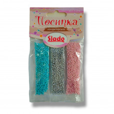 Посыпка в стиках №14 фигурная микс металлизированная 15гр (200уп/ящ)