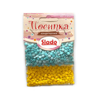 Посыпка в стиках №19 фигурная патриотическая (конфетти) 20г