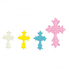 Украшение для торта Крестик №2 13шт/уп 16уп/ящ
