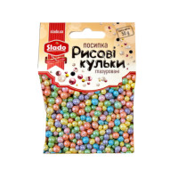 Рисовые шарики глазированные микс "Пастель №2" (50г/уп), Р3230