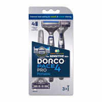 Станки Dorco Pace  для чоловіків  4леза (3шт) 8253