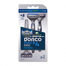 Станки Dorco Pace  для мужчин  4лезвия (3шт) 8253