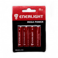 Батарейка Enerligh MegaPower  АА R6 блистер 4шт 1867, 48шт/бл
