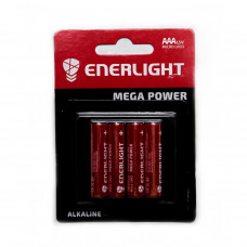 Батарейка Enerligh MegaPower ААА R03 блістер 4шт 1942, 48шт/бл