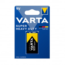 Батарейка Varta Superlife 6F22 BLI 1 ZINC-CARBON КРОНА блистер 1шт 6427