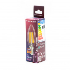 Лампа LED Enerlight FILAMENT С35 4Вт 3000К E14  7036