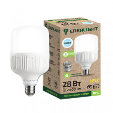 Лампа светодиодная Enerlight HPL Е27 28Вт 6500К 2901, 1шт, 100шт / ящ