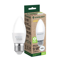 Лампа светодиодная Enerlight С37 Е27 9Вт 4100К (белый свет) 3502, 1шт, 100шт / ящ