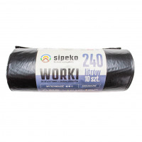 Пакети для сміття SIPEKO 240л (10шт)