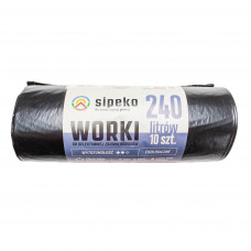 Пакеты для мусора SIPEKO 240л (10шт)