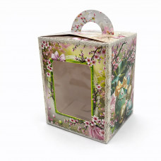 Пасхальная коробка PINK №2 140*140*187