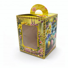 Пасхальная коробка YELLOW №3 140*140*187