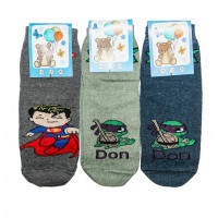 Носки детские стрейч 16р Мальчик (12шт)