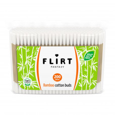 Ватні палички Бамбук Fantasy FLIRT 200шт ZIP упаковка ВPF014 48шт/ящ Ватні палички Бамбук Fantasy FLIRT 200шт ZIP упаковка ВPF014 48шт/ящ
