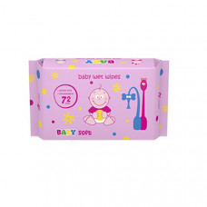 Влажные салфетки Lilit Baby Soft (72шт) DSL021 12шт / ящ