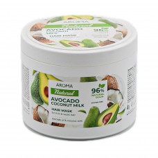 Маска для волос Aroma Natural с Авокадо и Кокосовым молоком 450мл 12шт/ящ