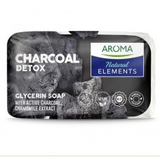 Мыло AromaNaturalElements Charcoal Detox (екстр.ромашки) 100гр 48шт / ящ
