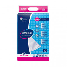 Пеленки ун. Normal 60 * 90 10шт PNC031 12шт / ящ