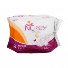 Прокладки NCF05B NORMAL Сliniс Comfort silk&dry 4 крапли 260мм 24шт/ящ