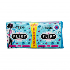 Прокладки WКL03G FLIRT teen cotton&care 3 капли210мм DUO 20шт/ящ