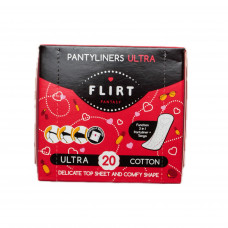 Прокладки ежедневные WКL25L Fantasy FLIRT teen fresh cotton в индивид упак 150мм 48шт / ящ
