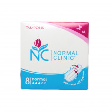 Тампоны гигиенические NORMAL cliniс 3 капли TGN012 30шт/ящ
