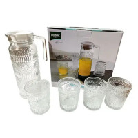 Набор 9055 д/сока 7эл.(кувшин1,4л.+6стак.)