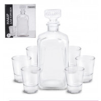 Набор 9098 для водки (графин 620мл, стопка 50 мл)