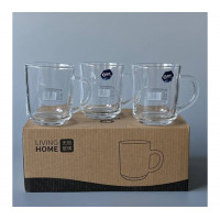 Набор LXZB24 чашек стеклянных (6 шт. 240 мл)