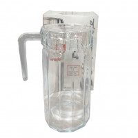 Графін скло 43274 Кошем з  прозорою кришкою 1,4л  (под. уп ) "А"