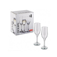 Набір бокалів 44160 Туліп для шампанського 190мл (6шт)"А"