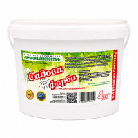 Краска садовая с инсектицидами ведро 4кг