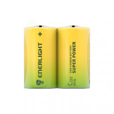 Батарейка Enerligh SuperPower желтая C R14 пленка 2шт 2185, 12шт/бл
