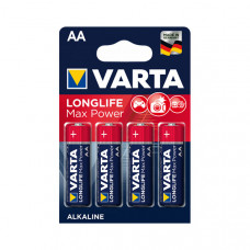 Батарейка Varta LonglifeMaxPower (MAX T) Alkaline сине-красные АА R06 блистер 4шт 5946, 80шт /бл