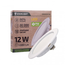 Світильник світод. стельовий Enerlight MERIDIAN 12Вт 4000К 4356 1шт/20шт