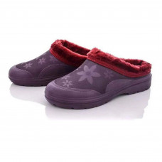 Галоші пінка  ГП-24 мех бордо жіночі (8шт) (38-41р)