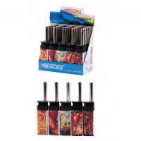 Зажигалка промышленная Фрукты DW9088-08 25шт