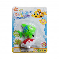 Водоплавающие игрушка М 0981 рыбки, 6 видов, заводные, письмо