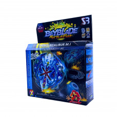 Гра 00/67 "Beyblade" 4 (№ВВ67, ВВ00/ВВ848) (gold dragon. xeno xcalibur) з ручкою Н