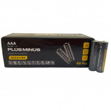 Батарейка LR03 Plus minus в спайке ALKALINE 2шт в кор. 60шт